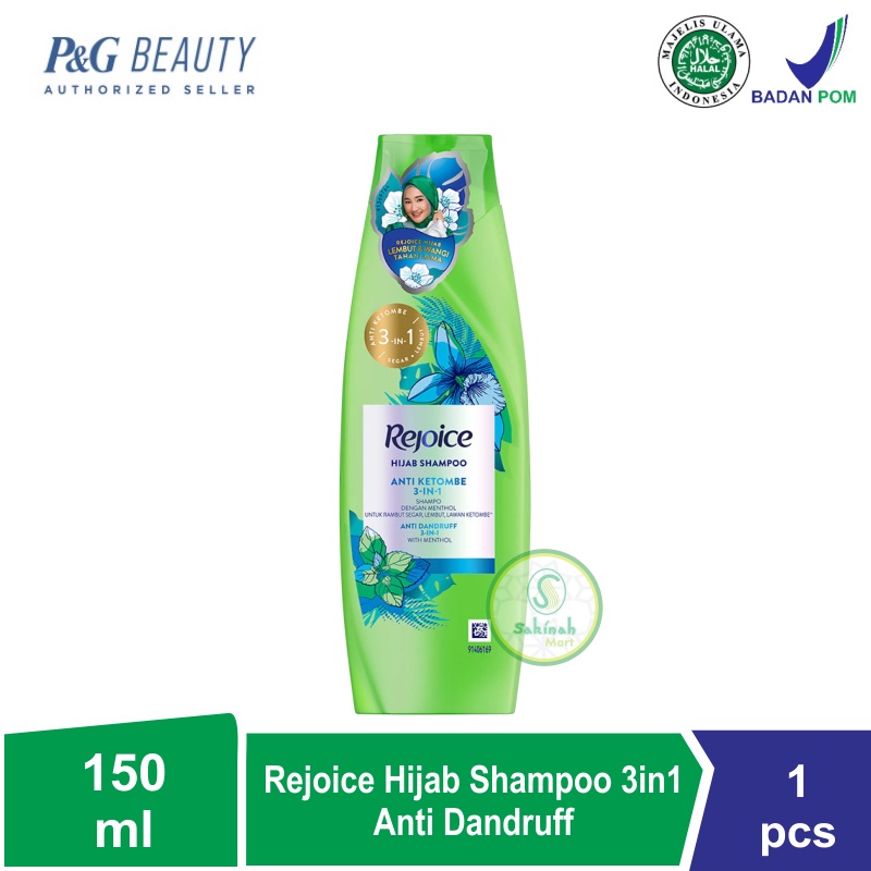 Rejoice Hijab Anti Dandruff Shampoo 3 in 1 150ml