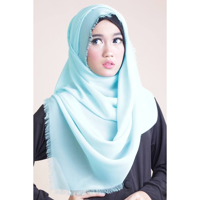 WAJIB PUNYA JILBAB SAUDIA RAWIS SEGI EMPAT MURAH /HIJAB SAUDIA RAWIS / KERUDUNG SAUDIA RAWIS TERBARU-5