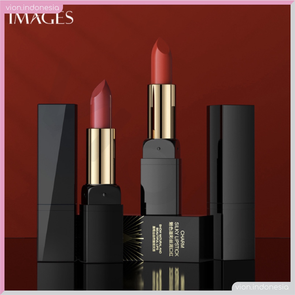 IMAGES Lipstick 8 Warna Tahan Lama Anti Air Tidak Pudar Original IM016