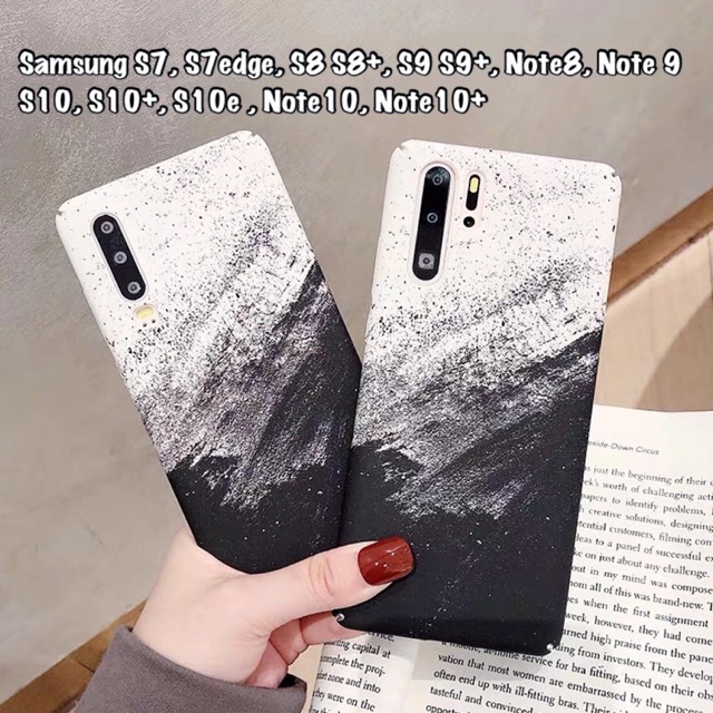 Hardcase Abstract Paint Samsung S7edge S8 S8+ S9 S9+ Note8 Note 9 S10 S10+ S10e Note 10 Note 10+