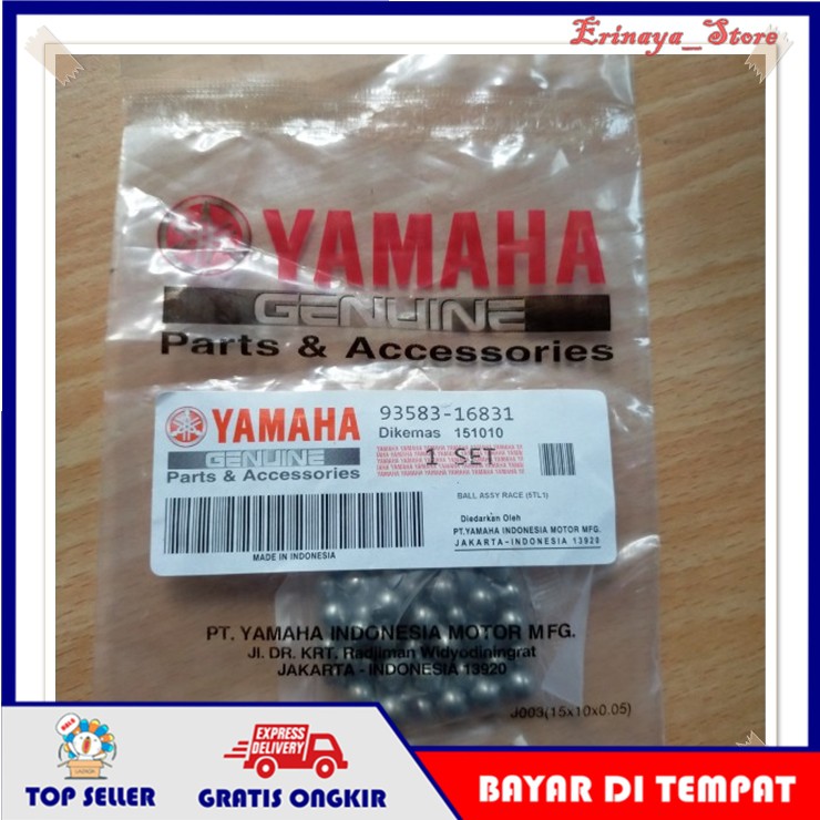 ORI YGP Pelor Komstir Ball Gotri Assy Steel Motor Yamaha Jupiter Vega MX RX King Mio 35D 93583 5TL O