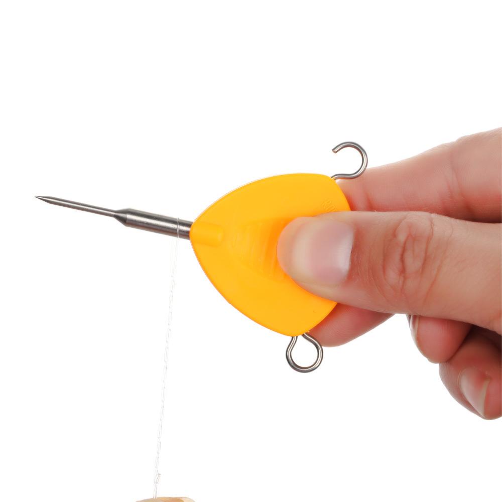 TOP Quick Knot Tying Tool Multifungsi Stainless Steel Snip Nippers Fly Fishing Clippers