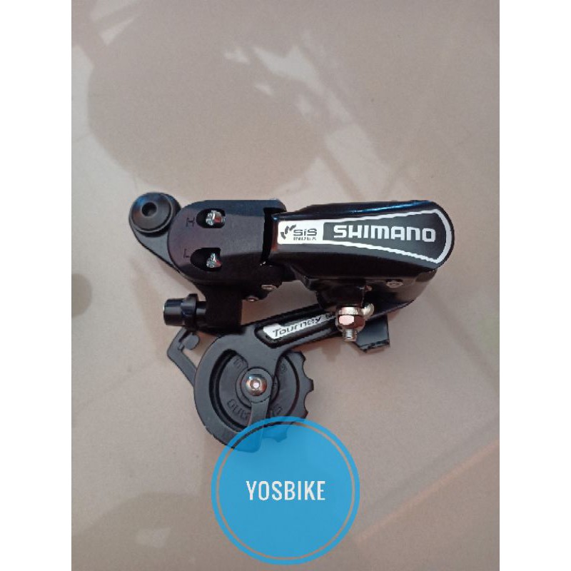 leter s rear derailleur sepeda shimano tourney sis index