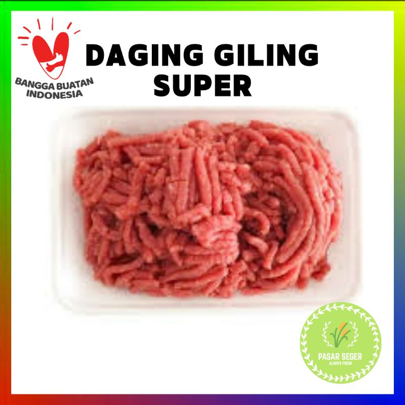 

Daging giling / Super Duper Murah / Kulitas No 1 [500g]