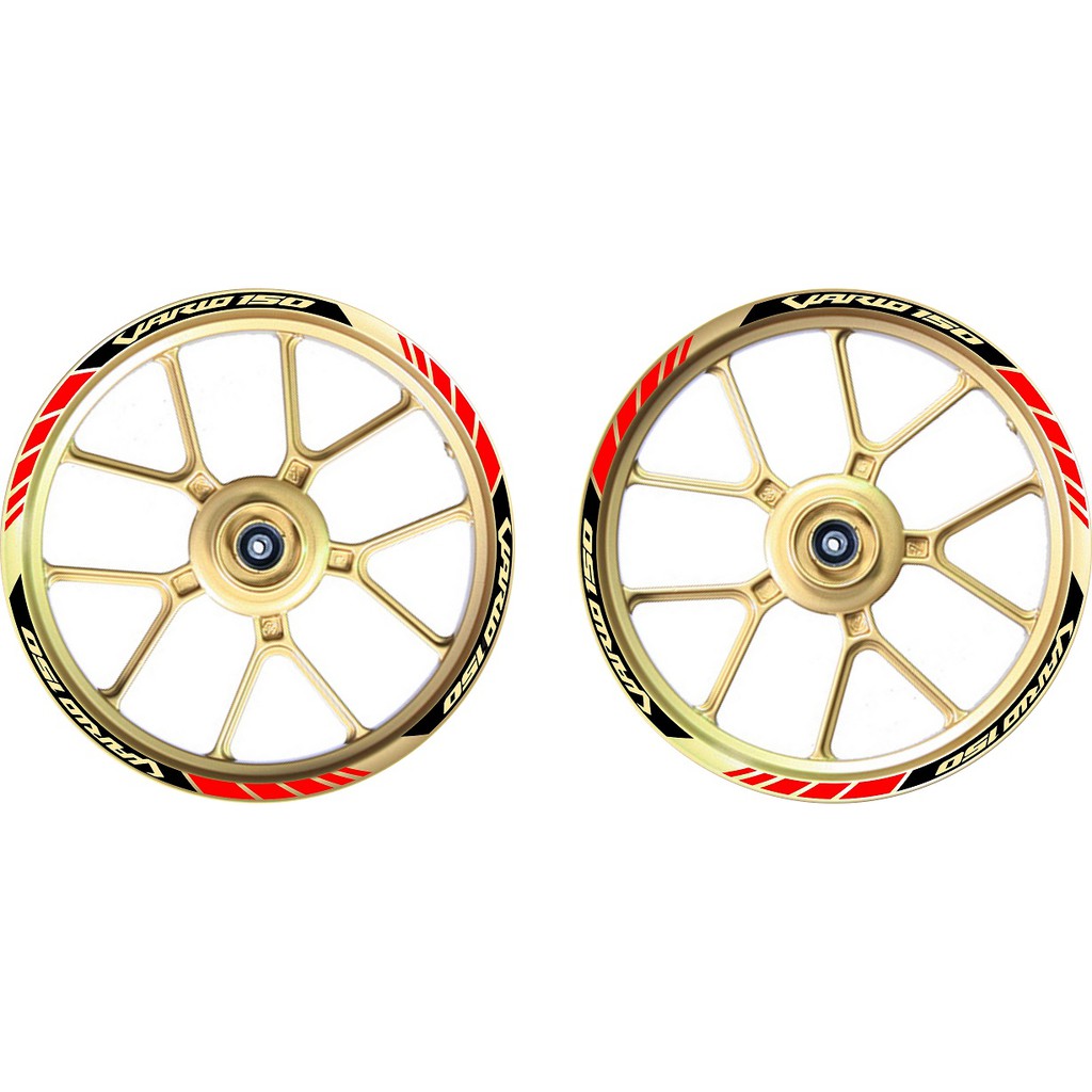 Stiker Velg Motor Vario 150 uk Velg 14"