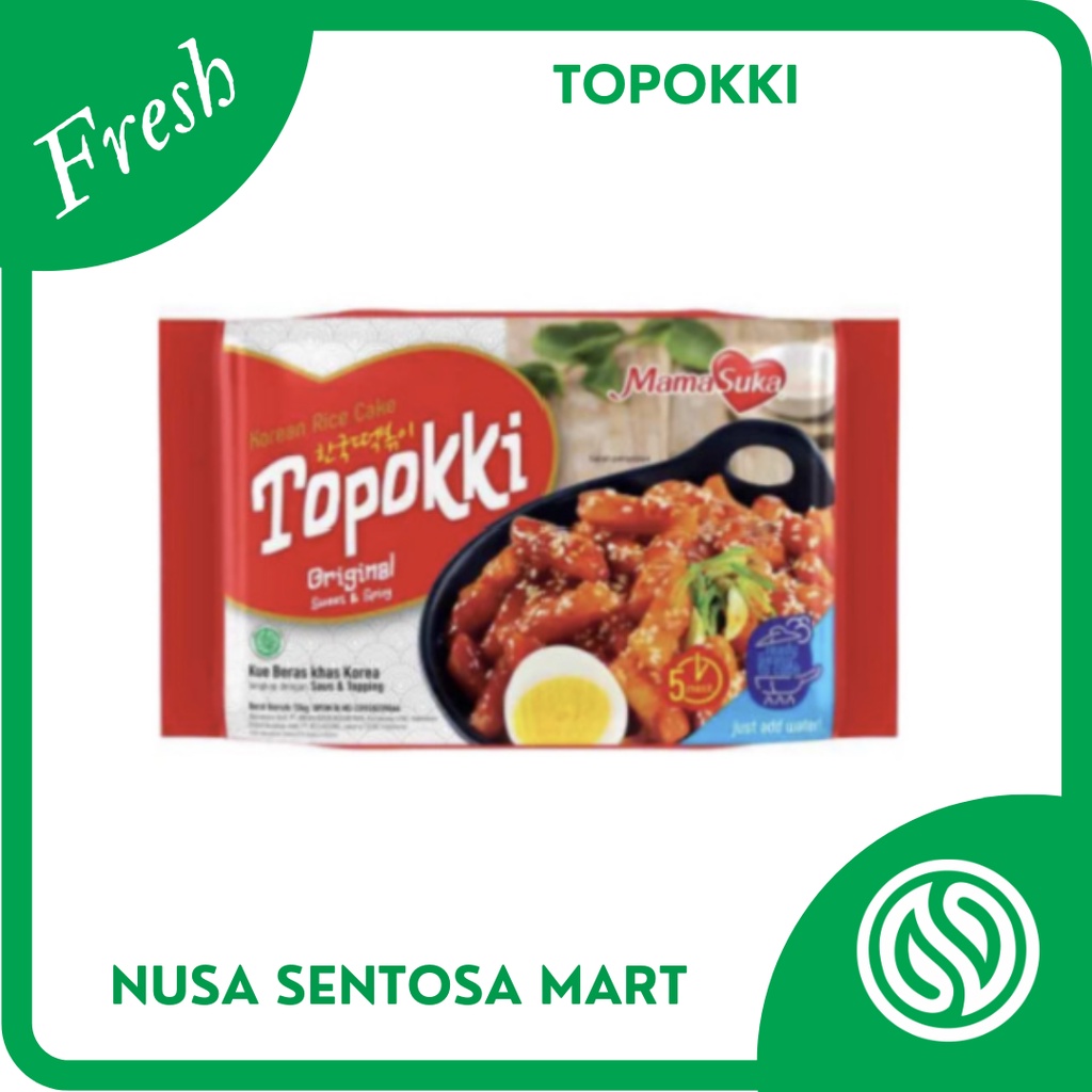 

Topokki - Topoki Mamasuka - 134 gram