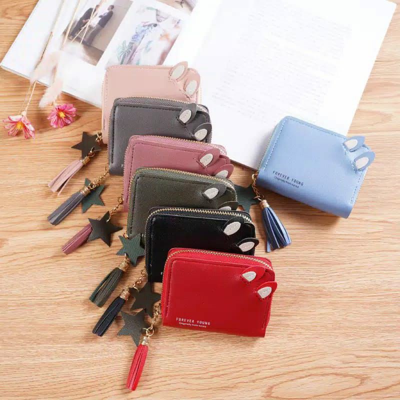 Dompet lipat forever young/ dompet kecil import