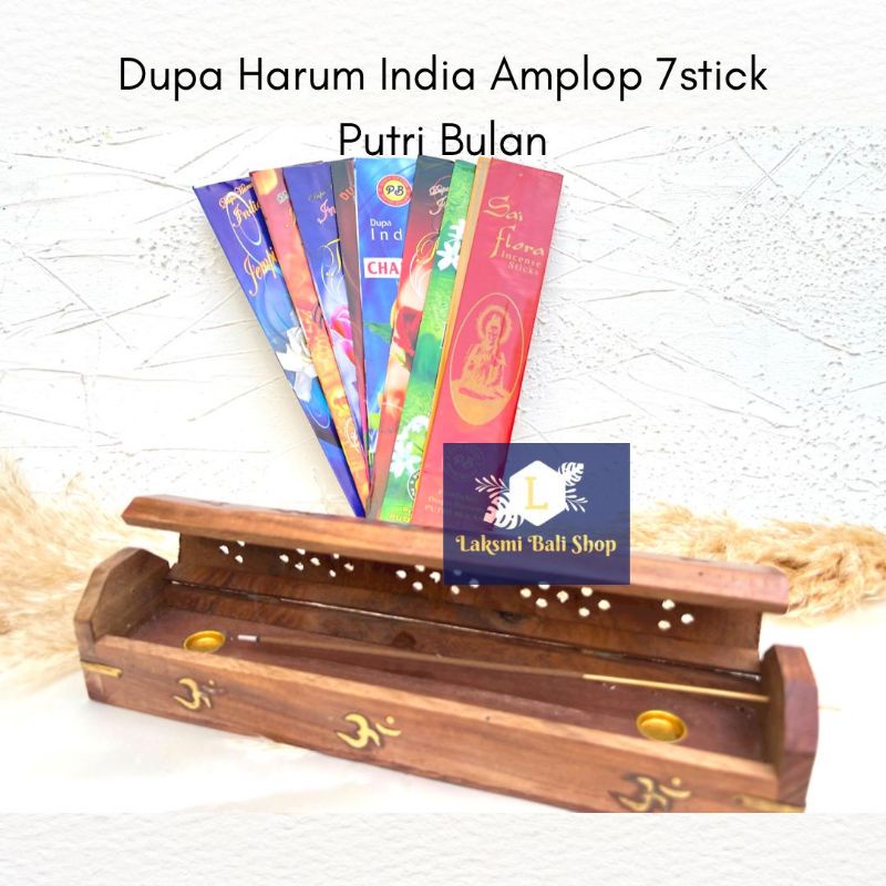 Dupa harum India amplop 7 stik Putri Bulan hio kwangen