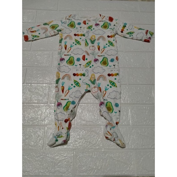 Preloved Like New Sleepsuit Next Baby Fruity Preloved Next Baby Sleepsuit Preloved Sleepsuit Bayi Ne