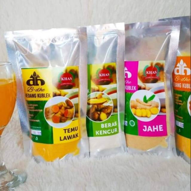 

Wedang jahe kublek