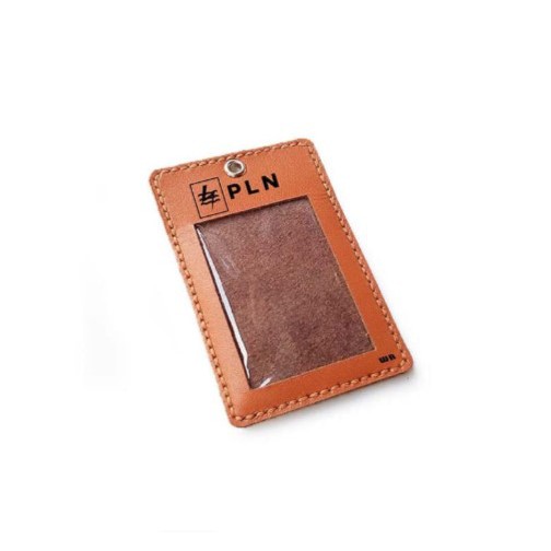 

Name Tag Id Kulit Asli Logo PLN Plus Tali Logo PLN Warna Tan