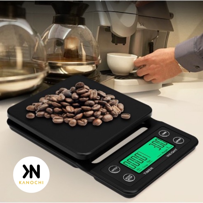 Timbangan Kopi Digital 3KG / 0.1GR Timer V60 Drip Coffee Scale