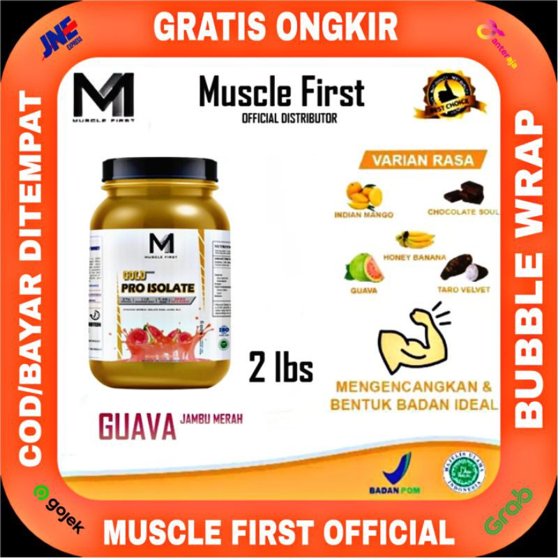 Muscle First Pro Whey Gold Isolate Protein 2 Lbs M1 Wgs 2lb 2lbs Carnivor Standard Dymatize On Shopee Indonesia