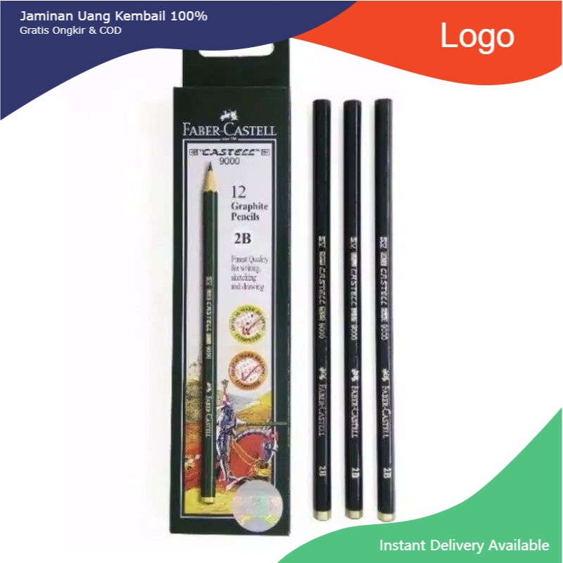 

Pensil faber-castell 2B ( 1 pcs )