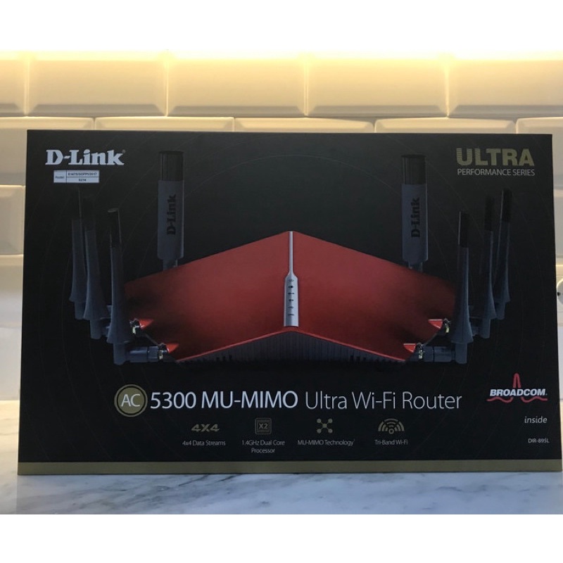 D-Link DIR-895L AC5300 MU-MIMO Ultra Wi-Fi Router