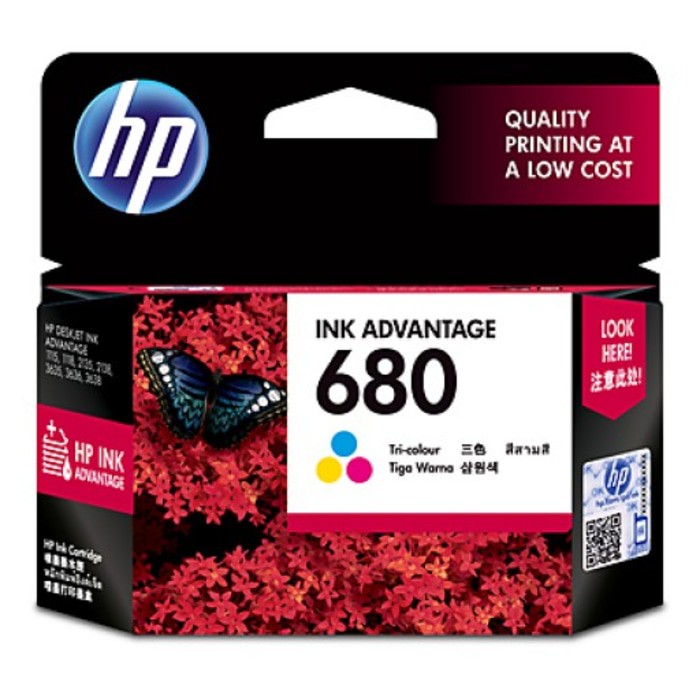 

TINTA HP 680 WARNA ORIGINAL HP680 CARTRIDGE COLOUR