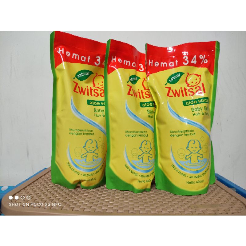 Jual Zwitsal Baby Bath Hair And Body 600ml | Shopee Indonesia