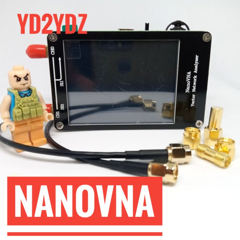 vector network analyzer nanovna antenna tuner impedance vswr antena tester nano vna hf vhf uhf swr