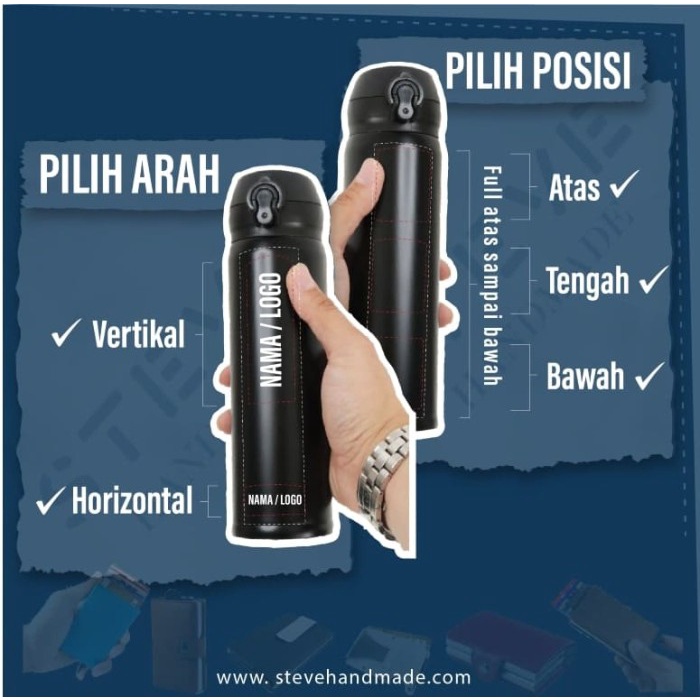 Botol Minum Tumbler Termos Vacuum TM0389 Grosir Hadiah Souvenir Kado