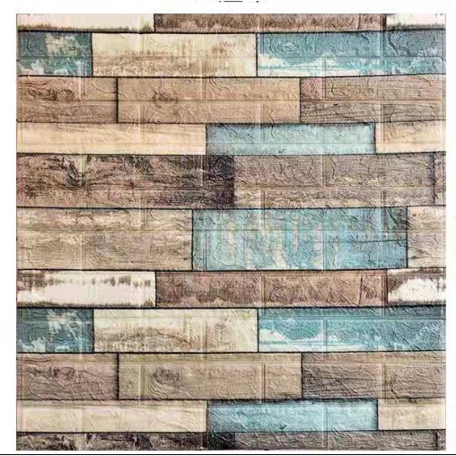 (COD)3D Wallpaper Dinding Foam Motif Batu Bata Wall foam Stiker 3D Dekorasi Kamar Rumah Dekorasi Dinding Kamar Murah-ZW-Y3
