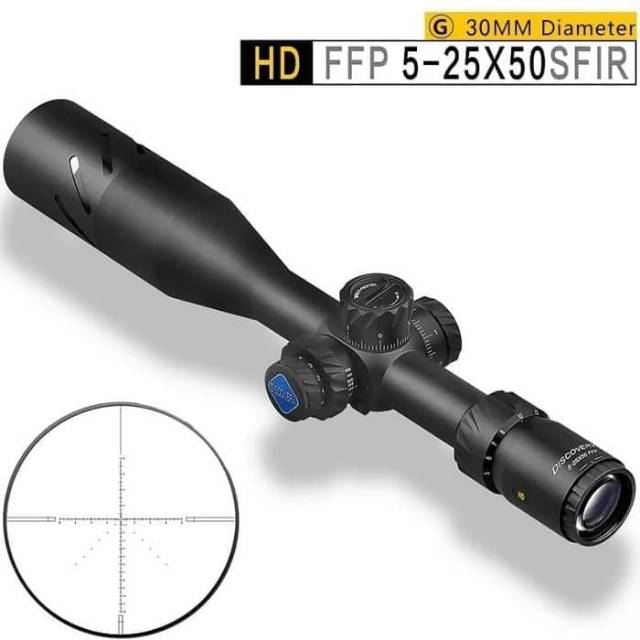 Discovery HD 5-25x50 SFIR FFP Telescope Teleskop Riflescope Discovery HD 5-25x50 SFIR FFP