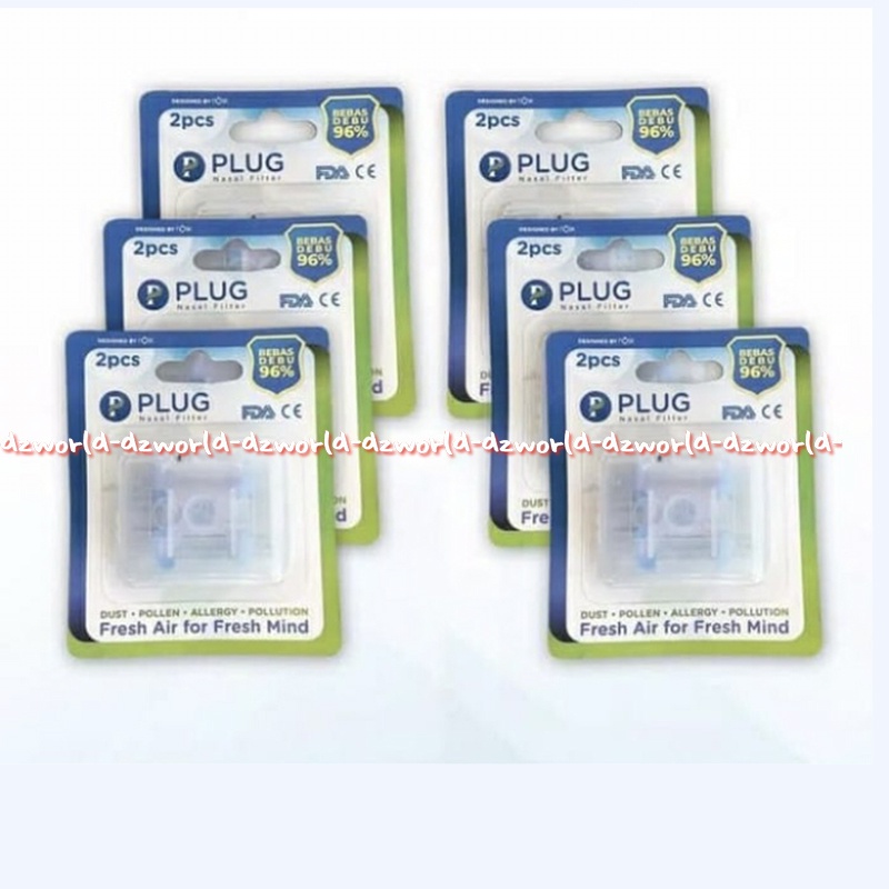 Plug Nasal Filter 12pcs Fresh Air For Fresh Main Bebas Debu 96% Alat Untuk Penyaring Udara di Hidung