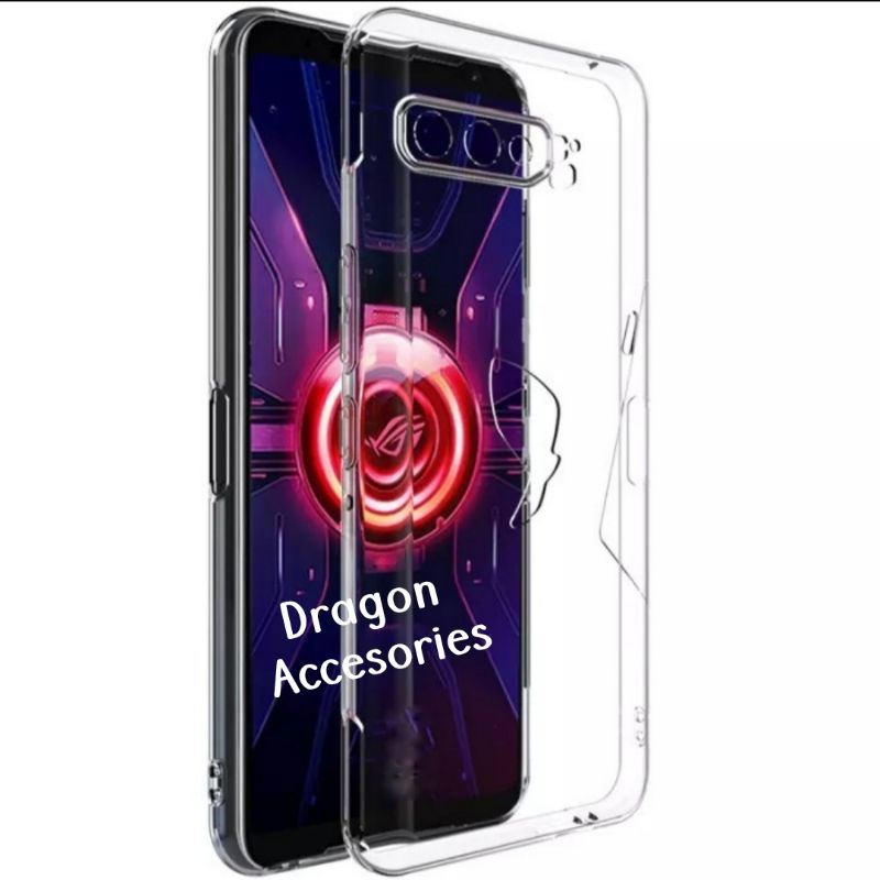 Case Asus Rog Phone 8 7 6 5 3 2 Softcase Clear HD Phone Casing Soft TPU Silicone Cover Crystal Trans