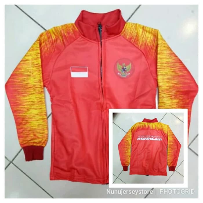 NJSTO1098 JAKET BOLA ANAK ANAK KIDS TIMNAS INDONESIA NEW