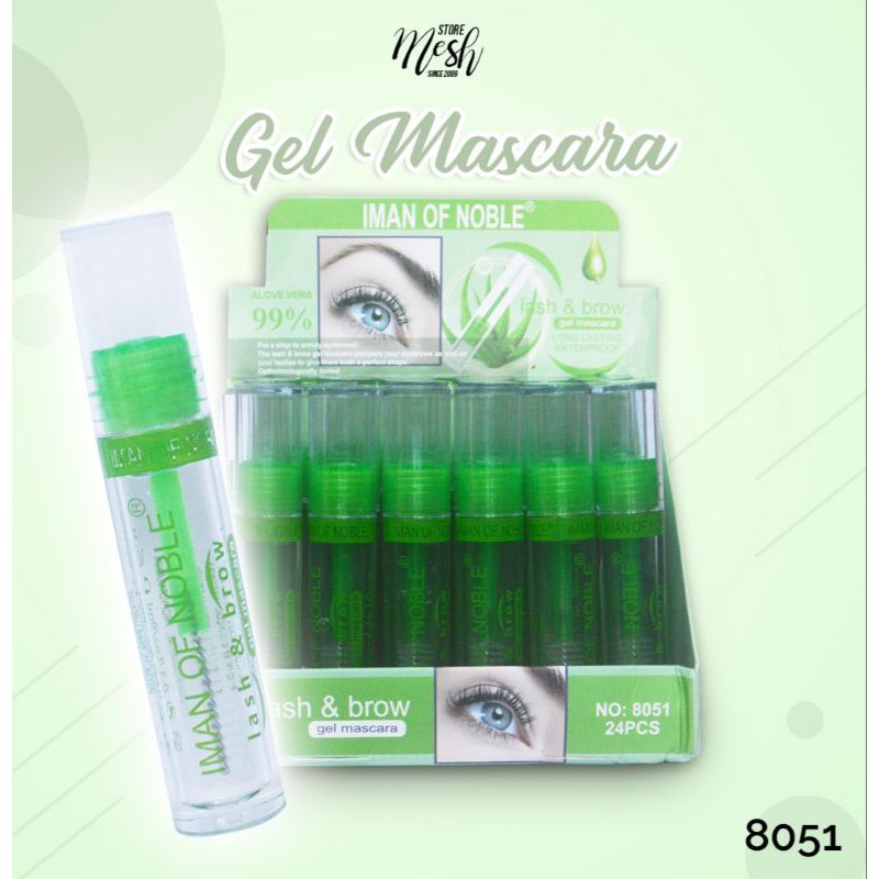 Perbatang Mascara Gel bening pelentik dan pemanjang Bulu mata NO.8051