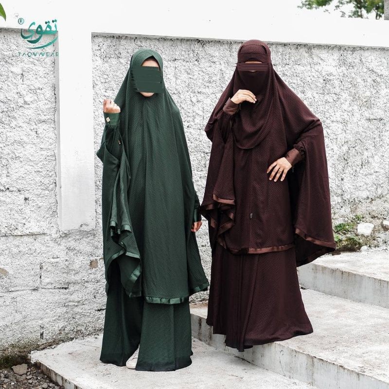 Set Classy Special Edition Taqwawear gamisset syari soft lexus emboss