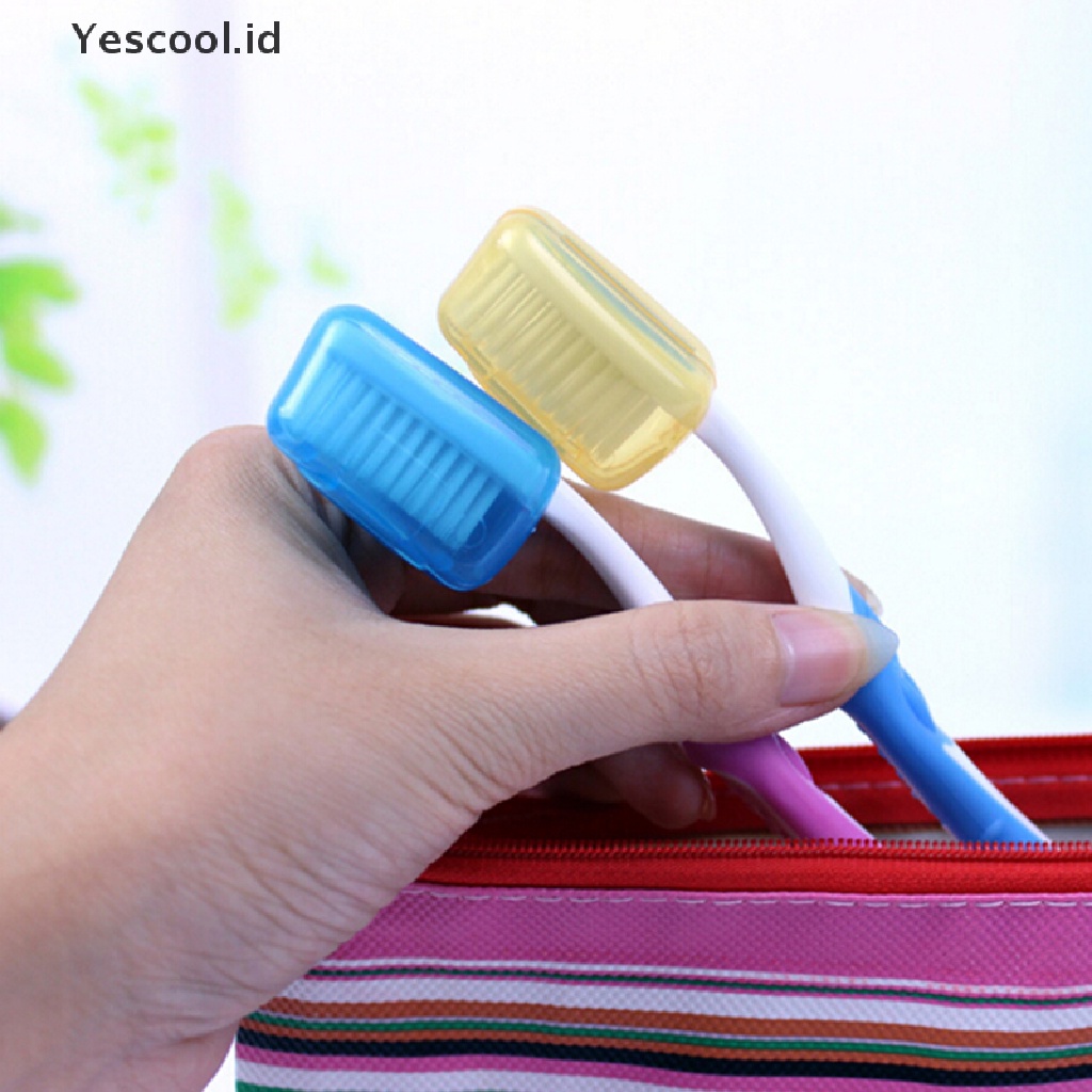 【Yescool】 1Pcs/set Portable Toothbrush Cover Holder  YKS Germproof Toothbrushes Protector .