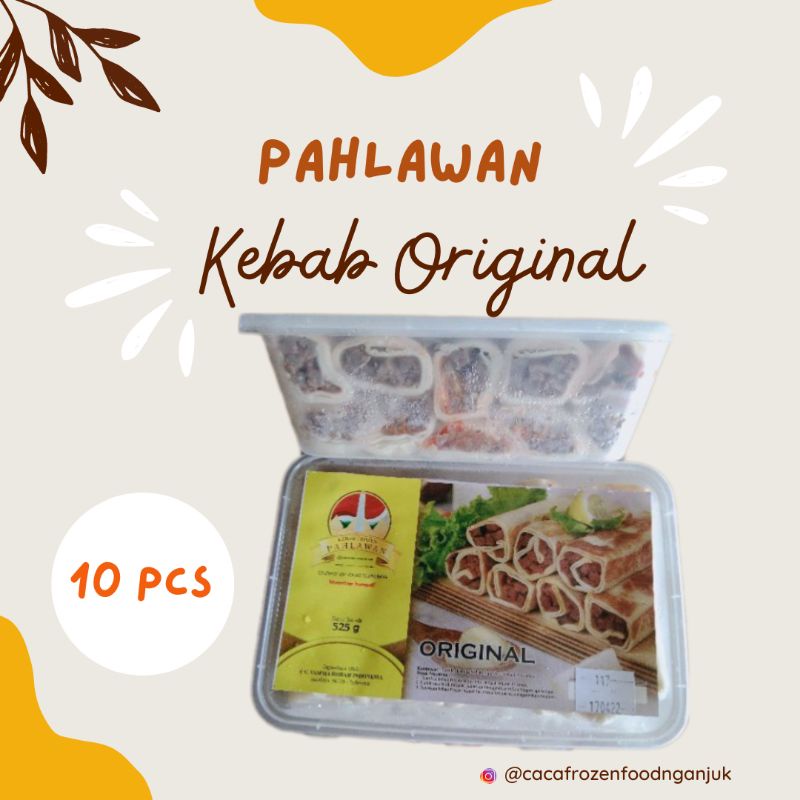 

Kebab Pahlawan Original isi 10