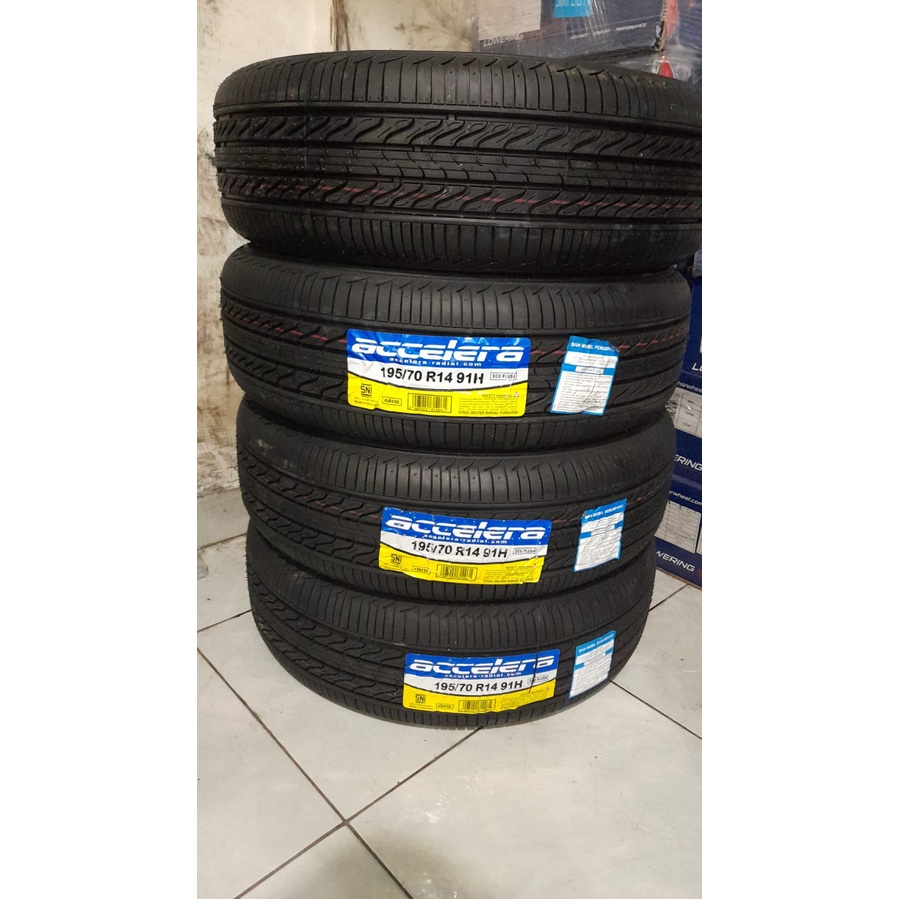 Ban Mobil Baru R14 Accelera Ecoplush 195 70 R14 Gratis Pemasangan-Simplicity Medan Kota