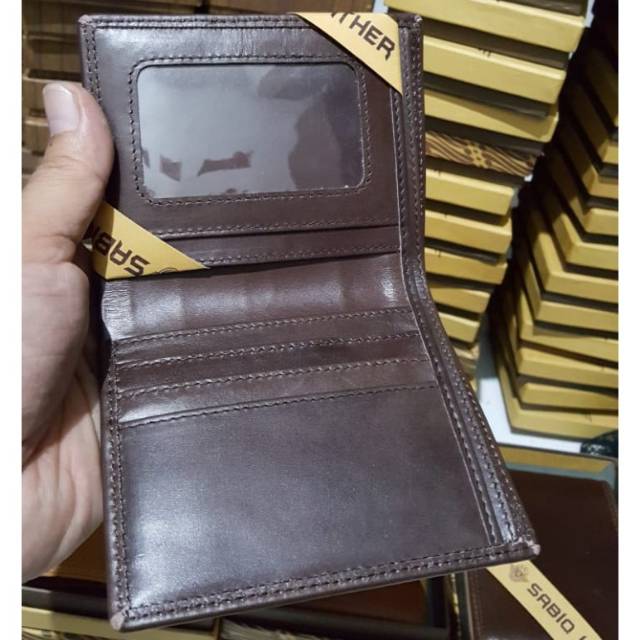 Dompet Kulit Asli 100% Kulit Sapi TAHAN API Kulit Motif pull kulit Merk original