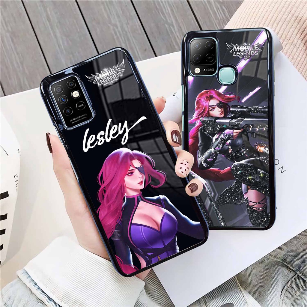 [NT18] Case Glossy Infinix Note 7 | 8 | 10 | 10 PRO | 10PRO NFC | Smart 4 5 6 | HOT 10  10S | Casing