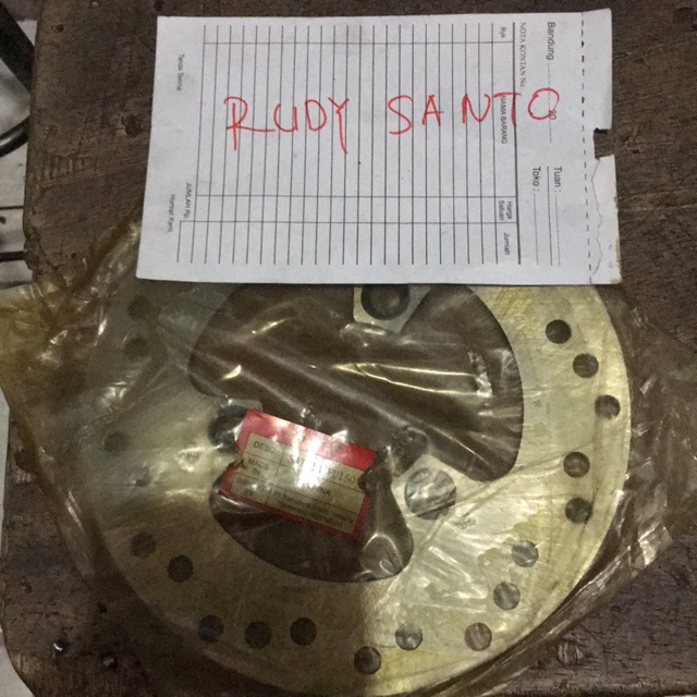 Piringan cakram belakang satria Fu atau piringan cakram Fu belakang mumer