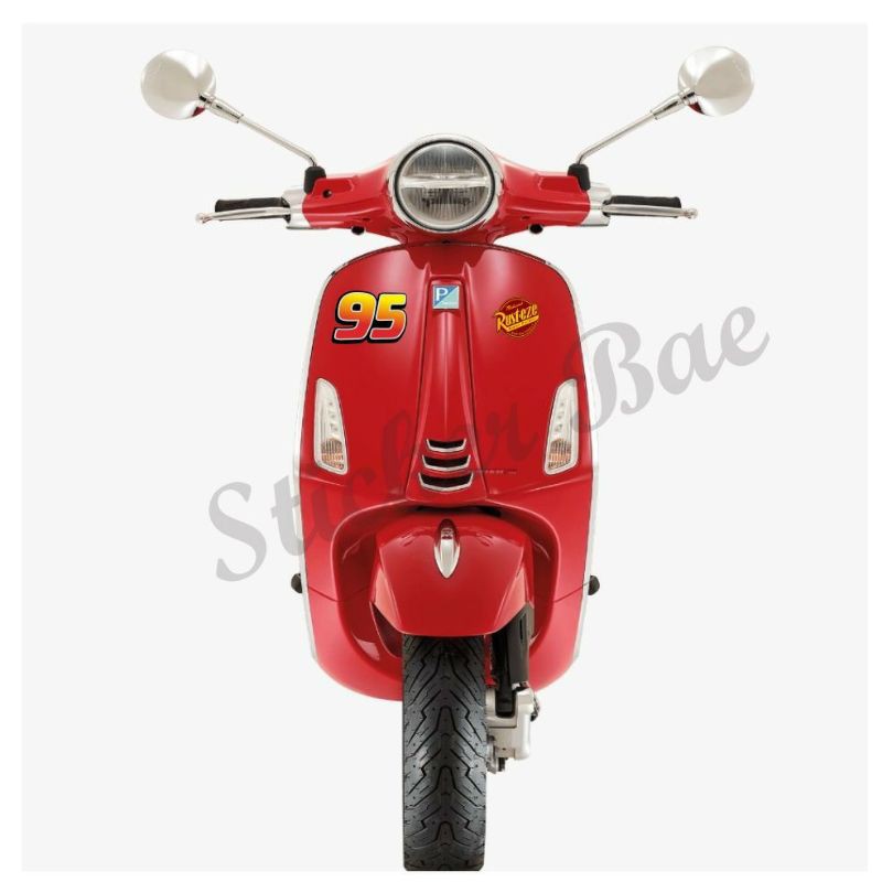 stickerbae4 stiker motor MC QUEEN 95 stiker cutting stiker vespa scoopy nmax aerox