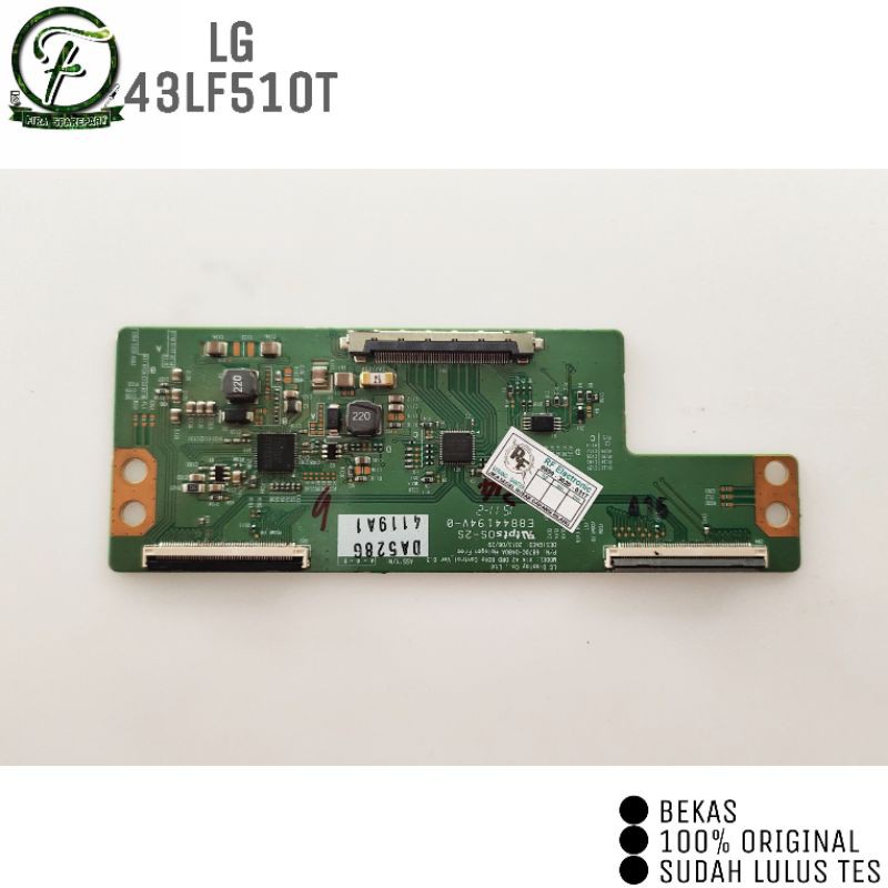 TCON T CON TICON BOARD TV LED LG 43LF510T 43LF510 T