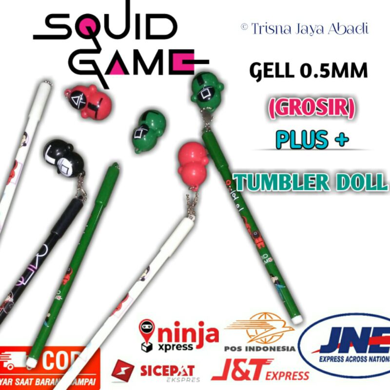 

PULPEN SQUID GAME GELL GROSIR