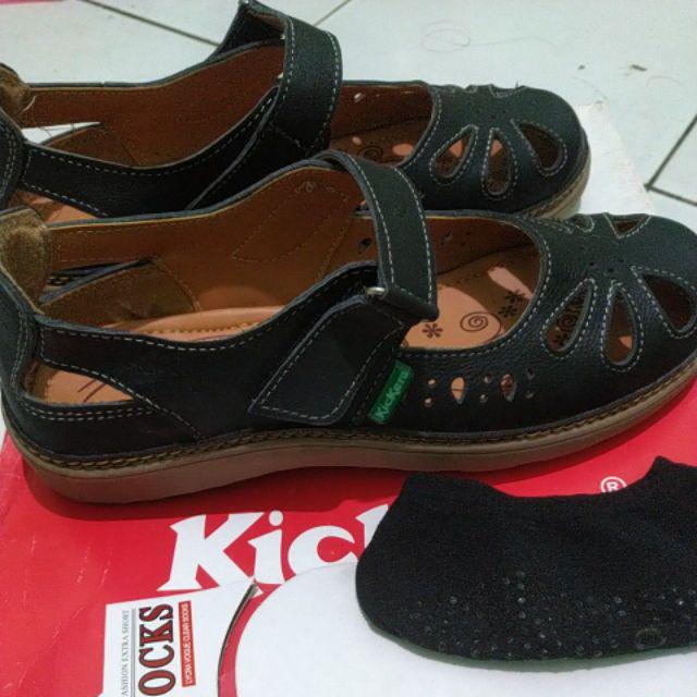 Sepatu Kickers Cewek Kulit ,, Habisin Stok