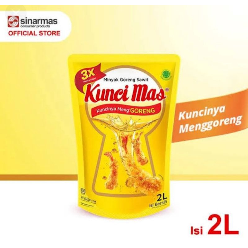 

Kunci Mas Minyak Goreng 2 Liter
