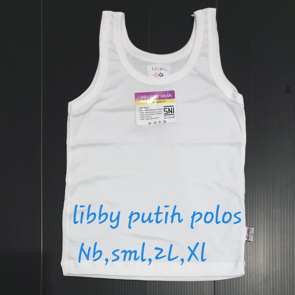 Libby singlet dalaman polos