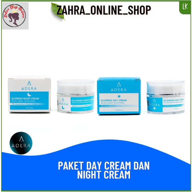 ADERA KRIM SIANG MALAM - ADERA KRIM SIANG - ADERA KRIM MALAM - ADERA DAY CREAM - ADERA NIGHT CREAM -