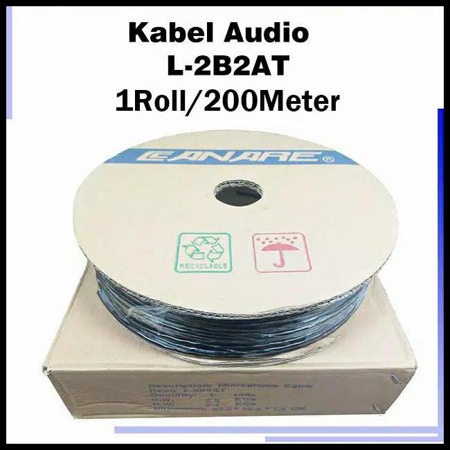 Kabel Mic Canare L2B2At Kecil 200M 1 Roll