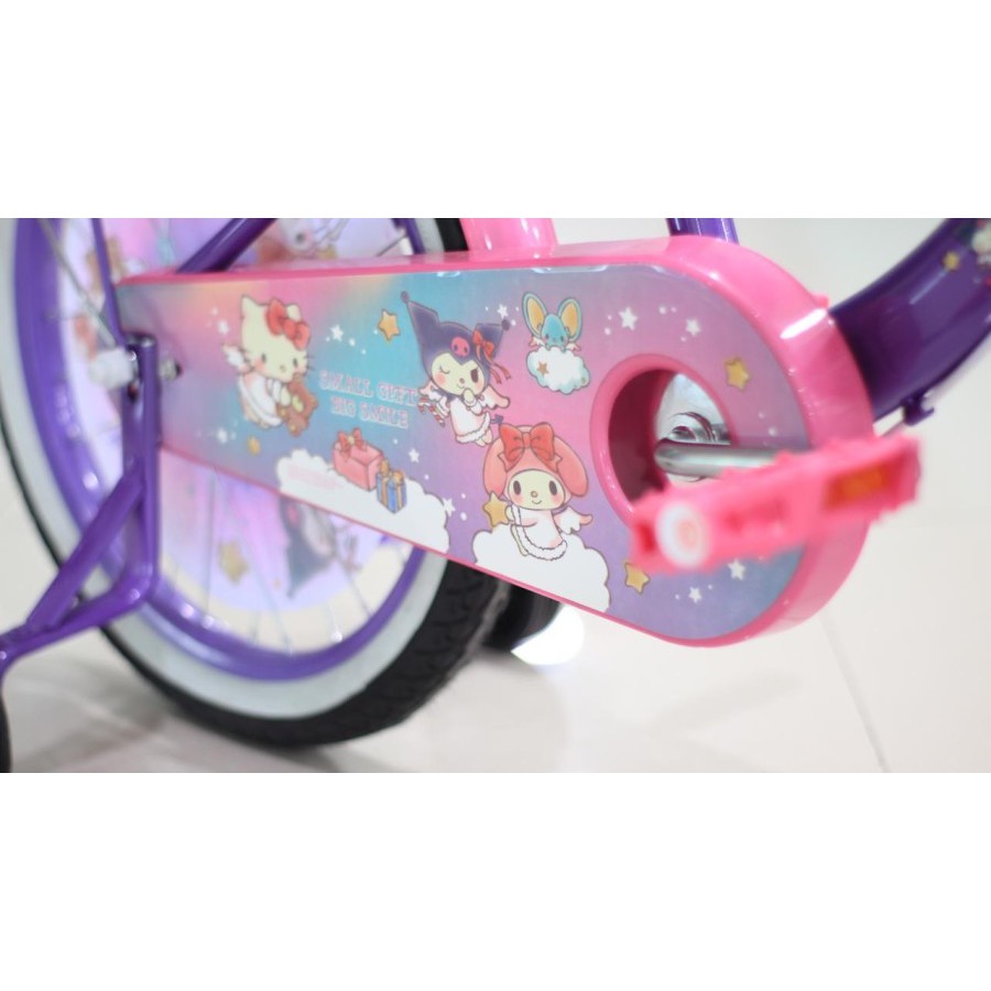 Mini 18 element sanrio 2.0 hello kitty sepeda anak keranjang