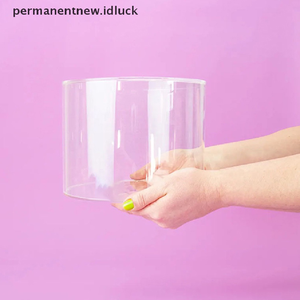Stand Kue Bahan Akrilik Bening Ukuran 15cm Untuk Dekorasi