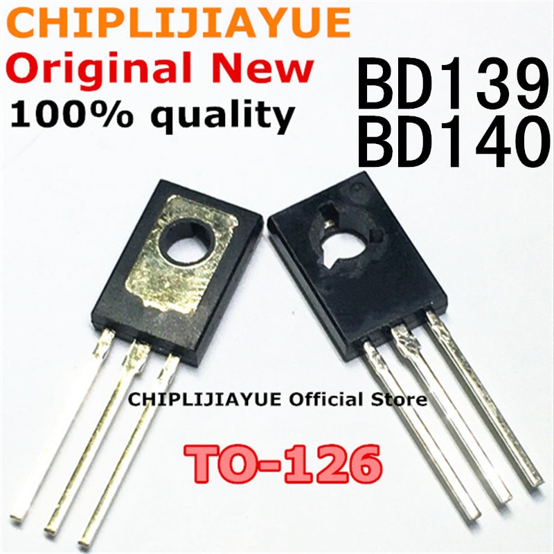 20pcs Bd139 Bd140 10 Pasang (10Pcs Bd139 + 10pcs Bd140) To126