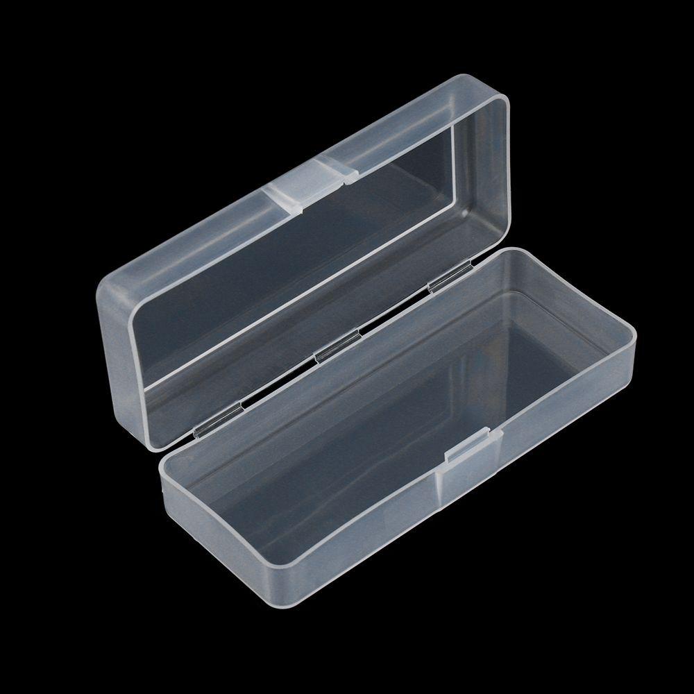 Suyo Storage Box Square Bening Organisasi Rumah Penyimpanan Pil Plastik Bekal