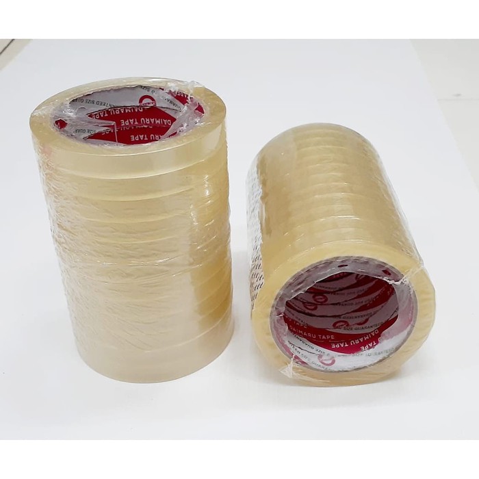 

SELOTIP DAIMARU BENING 0.5 inch X 72 yard | ISOLASI