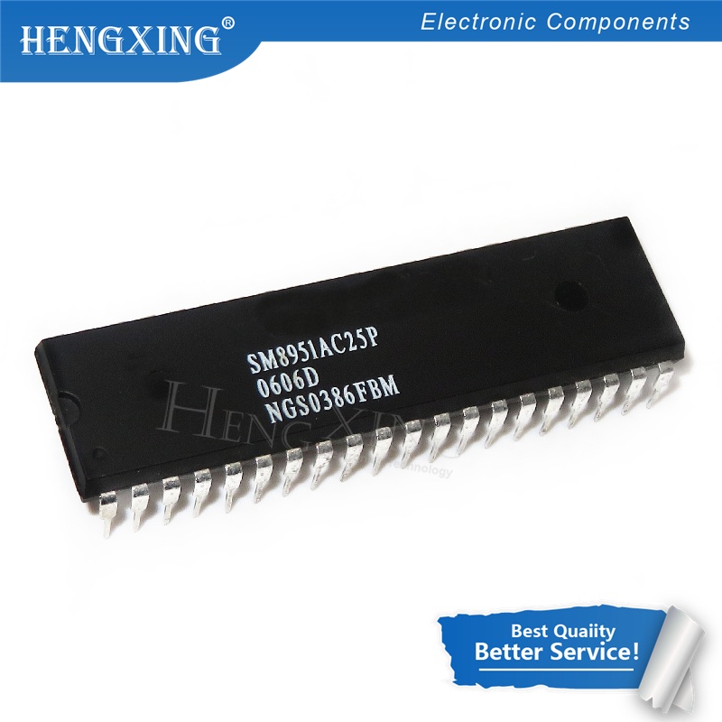 10pcs Ic SM8951AC25PP SM8951AC25P SM8951A DIP-40